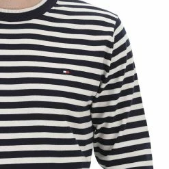 Maglioncino Tommy Hilfiger Uomo Basic Con Logo Ricamato -Lacoste shop 5c712f8d7ffe1f0bb322b257d8349864