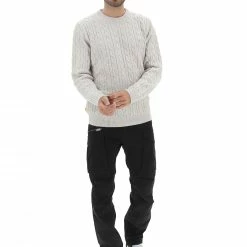 Maglione Misto Lana Timberland Uomo Con Lavorazione A Treccia -Lacoste shop 5d284f38866722681ffc9d231d49ee13