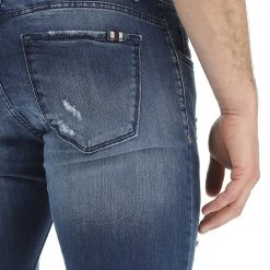 8.9 OTTOPUNTONOVE Jeans 8.9 Uomo Regular Fit Con Rotture Made In Italy -Lacoste shop 5d9a5836fa8ee6057e53a333d7b5833f