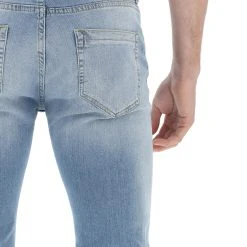 Jeans Uomo Super Slim Fit Elasticizzati Age Lavaggio Chiaro -Lacoste shop 5dbf503b70a1d4592cf6927c411c5c03