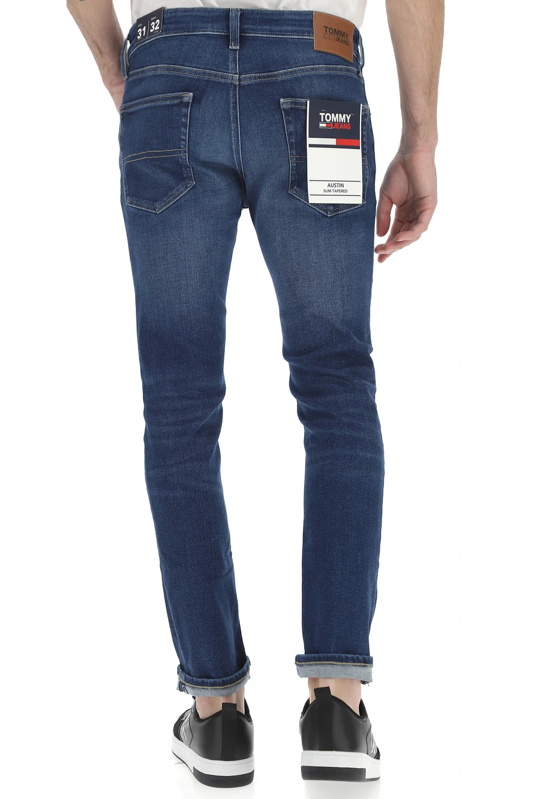 Tommy Hilfiger Jeans Jeans Tommy Jeans Mod. Austin Elasticizzato Tapered Slim 4 Tommy Hilfiger Jeans Jeans Tommy Jeans Mod. Austin Elasticizzato Tapered Slim - immagine 3