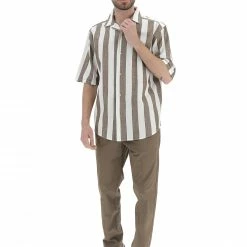 ONLY E SONS Camicia A Maniche Corte Only&sons A Righe Bicolor -Lacoste shop 5f49d0d3df04e43dc59a7dcd27e3f029