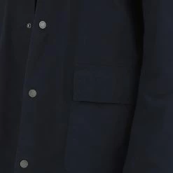 SHINE ORIGINAL Giacca Impermeabile In Cotone Blu -Lacoste shop 605cabbee36f0a93aa59eea7f7e3af4f