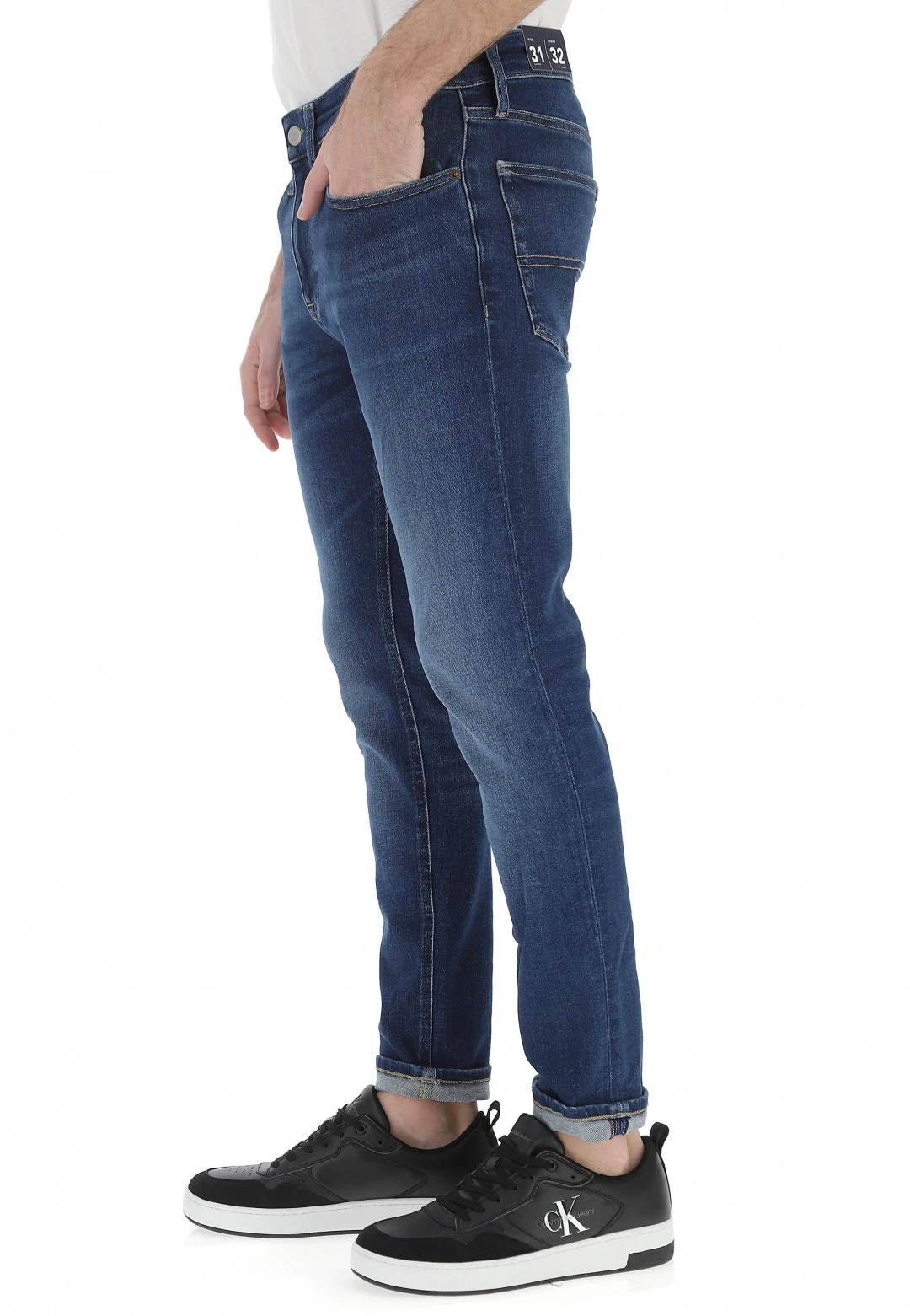 Tommy Hilfiger Jeans Jeans Tommy Jeans Mod. Austin Elasticizzato Tapered Slim 3 Tommy Hilfiger Jeans Jeans Tommy Jeans Mod. Austin Elasticizzato Tapered Slim - immagine 2