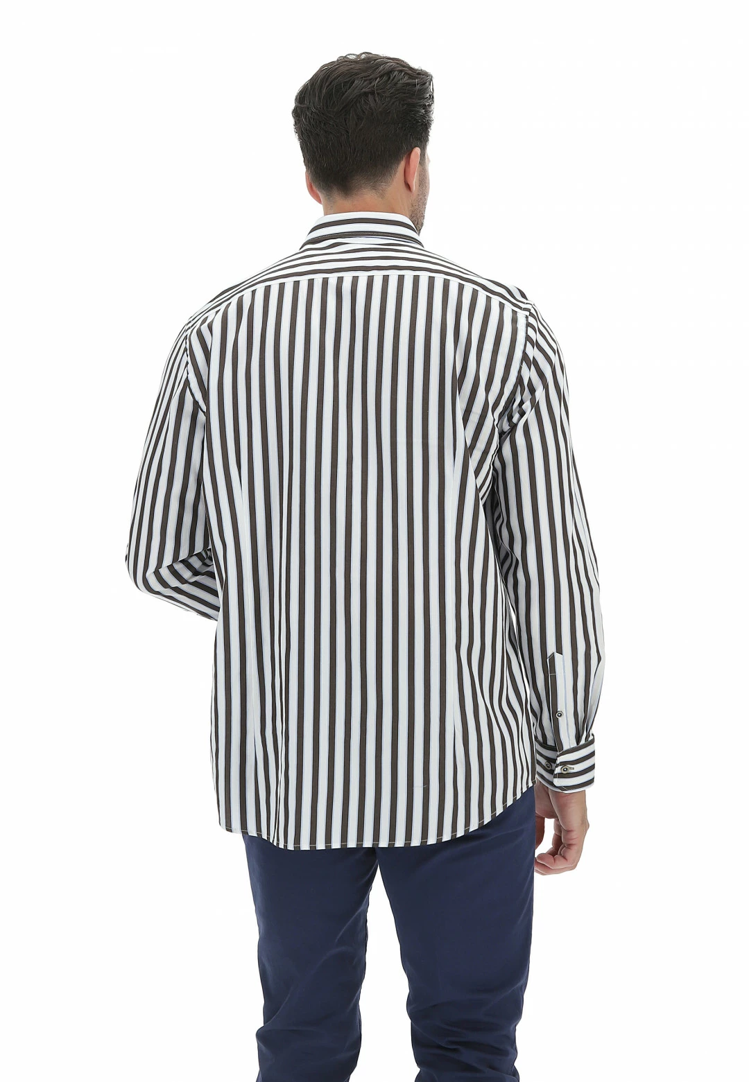 Camicia Bugatti Easy Care Uomo Rigata In Cotone 5 Camicia Bugatti Easy Care Uomo Rigata In Cotone - immagine 3