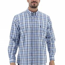 ROTTE MEDITERRANEE Camicia A Quadri Manica Lunga Regular Rotte Medieterranee