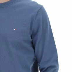 Maglioncino Tommy Hilfiger Uomo Basic Con Logo Ricamato -Lacoste shop 621157a89aa0f898b5ccf0a5fe1c2504
