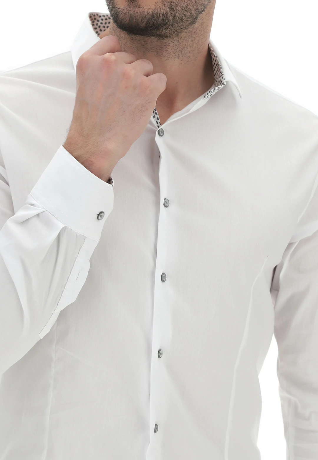 EKS Camicia èks Stretch Con Profilo In Fantasia Uomo 11 EKS Camicia èks Stretch Con Profilo In Fantasia Uomo - immagine 9