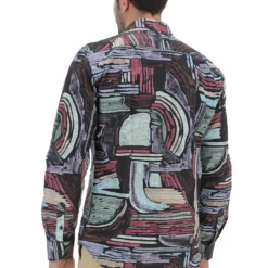 Camicia In Cotone Fantasia Tupertu Uomo -Lacoste shop 621630b5a399edd30139d1e8527fefec