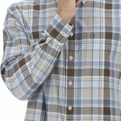 Camicia Bugatti Uomo In Cotone A Quadri Multicolor Con Taschino -Lacoste shop 62c206a74076770520439102fed596fa