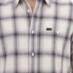 Camicia Uomo Lee Regular Fit Con Quadri All Over -Lacoste shop 6390e7993117680eb0fda09d2e6822d3