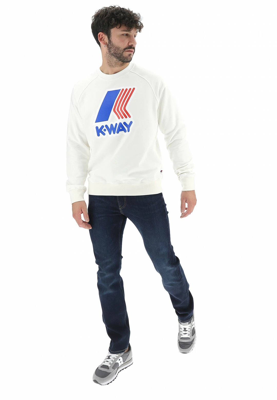 Felpa K-way K1121cw 6 Felpa K-way K1121cw - immagine 4