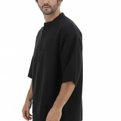 Camicia Catch Over Fit Collo Alla Coreana Con Bottoni A Serafino -Lacoste shop 63cdd3e171f1151e1abcf3328ec1c552