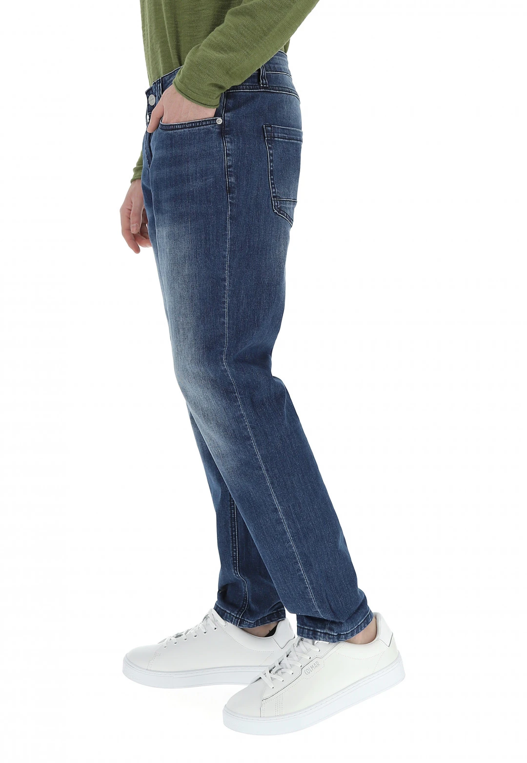 Key Jey Jeans Regular Fit Keyjey Lavaggio Scuro 4 Key Jey Jeans Regular Fit Keyjey Lavaggio Scuro - immagine 2