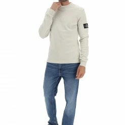 Girocollo Operato Calvin Klein Jeans J30j323485 -Lacoste shop 6508fd039ea3f8152935eb5036f1605e