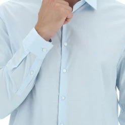 Calvin Klein Camicia Slim Fit Cakvin Klein In Cotone Fil A Fil -Lacoste shop 6734b204c70f16ead922f474812715cb