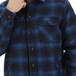 Giacca A Quadri Schott Interno Orsetto -Lacoste shop 680cfac5cb70354ccedaefb561854602