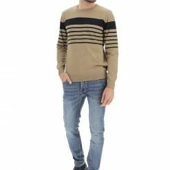 Key Jey Girocollo Rigato Uomo Misto Viscosa Keyjey -Lacoste shop 68a6443786201c8dc285a91c69c1b758