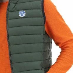 Gilet North Sails 100 Grammi Ovatta Con Stemma Logo Ricamato -Lacoste shop 68a8a5030db34690e7287d7b903d12fa