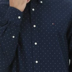 Camicia Uomo Tommy Hilfiger In Microfantasia A Contrasto Regular Fit -Lacoste shop 68c2547330e85a7ed84583cc1ed10f04