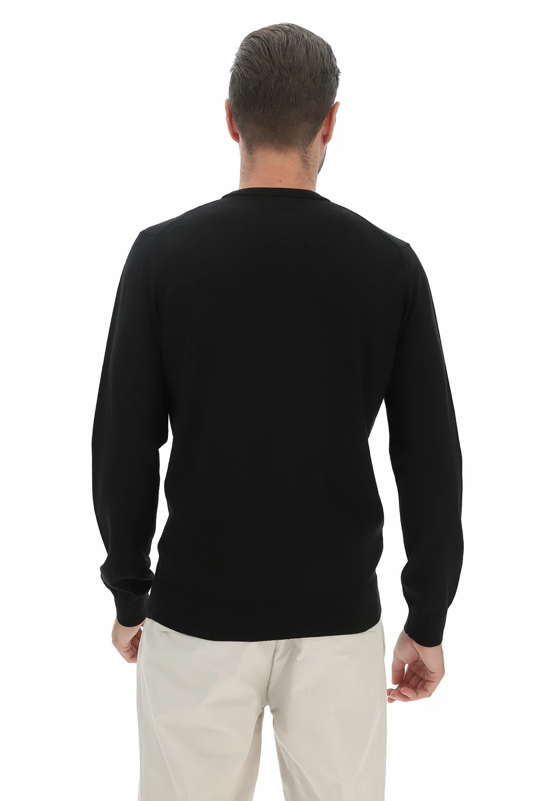 Girocollo Lana Lacoste Regular Fit Ah1969 5 Girocollo Lana Lacoste Regular Fit Ah1969 - immagine 3