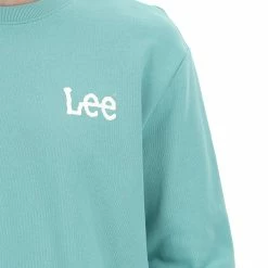Felpa Girocollo Lee Con Logo Stampato Petto Verde Acqua 10 Felpa Girocollo Lee Con Logo Stampato Petto Verde Acqua -Lacoste shop 697fa1061cc088313ba3a2da3cc7ce69