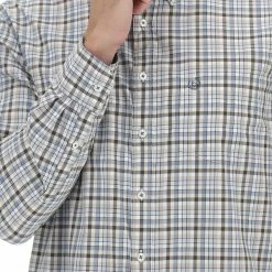 Camicia A Quadretti All Over Bugatti Easy Care Uomo -Lacoste shop 698eb764c1accd2fd81743d229a612ef