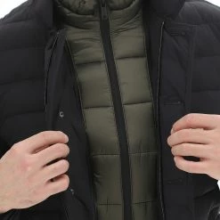 Giaccone Milestone Con Paramontura Removibile In Tessuto Stretch Opaco Uomo -Lacoste shop 699eebf6e68af1065869729616b421a8