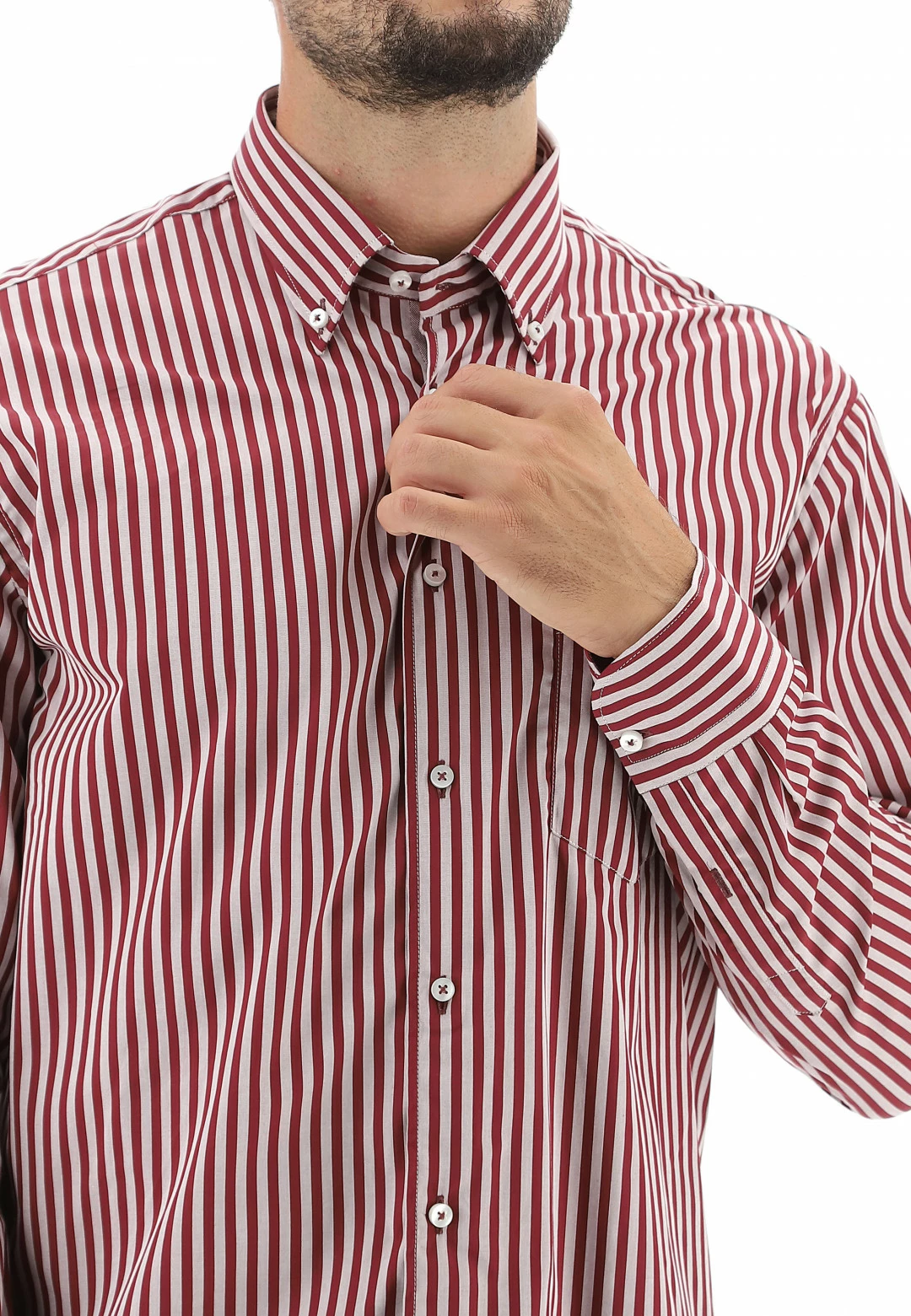 Camicia Rotte Mediterranee Righe Bicolore R2103 12 Camicia Rotte Mediterranee Righe Bicolore R2103 - immagine 10