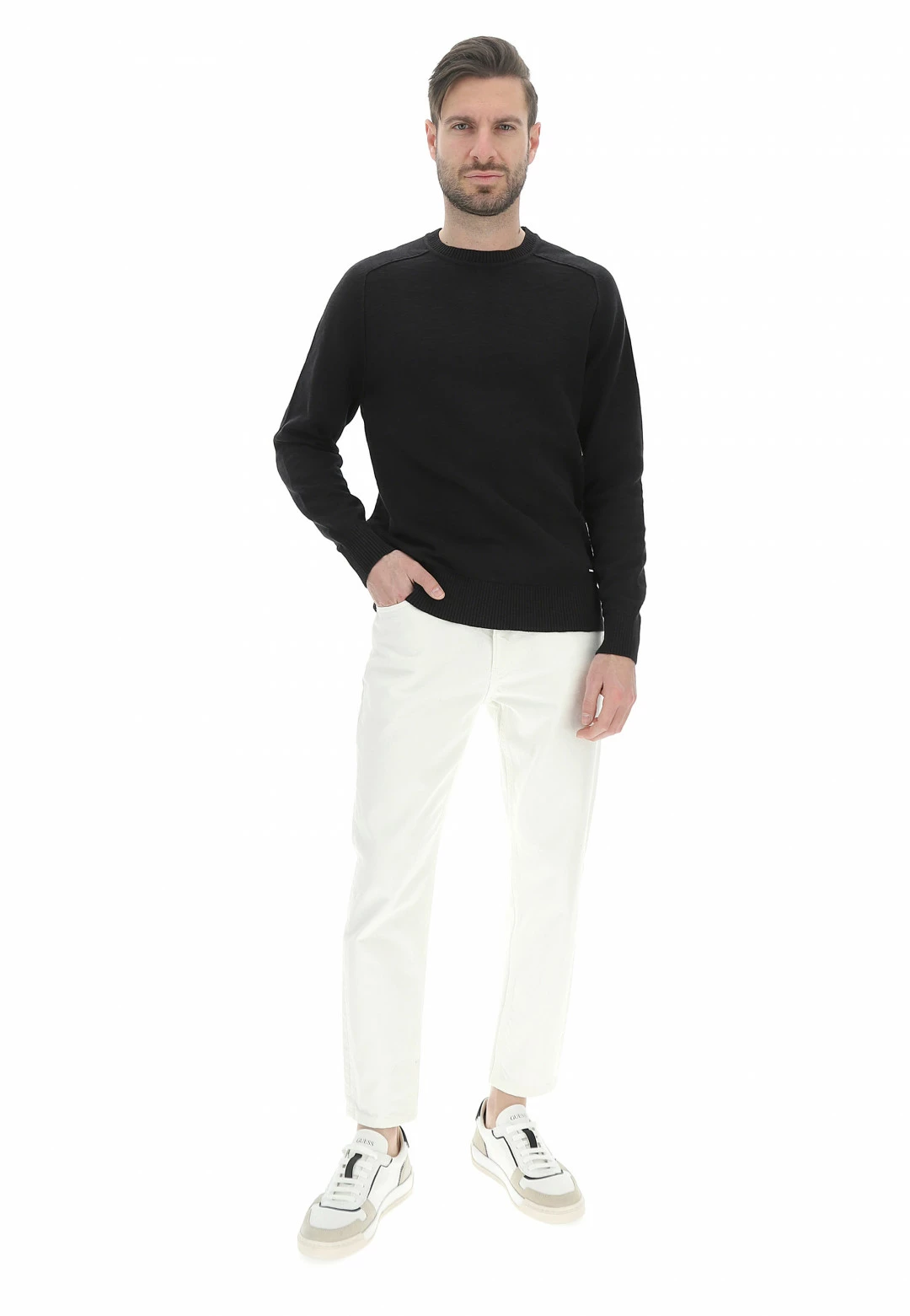 Maglioncino Girocollo Calvin Klein In Cotone 10 Maglioncino Girocollo Calvin Klein In Cotone - immagine 8