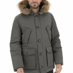 Piumino Uomo Parka Greenfield Norway Con Cappuccio