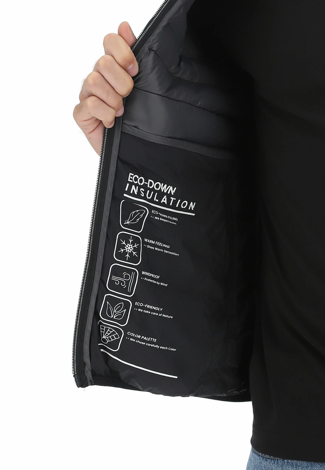 8.9 OTTOPUNTONOVE Giubbotto Imbottitio Light Con Cappuccio 8.9 Uomo 7 8.9 OTTOPUNTONOVE Giubbotto Imbottitio Light Con Cappuccio 8.9 Uomo - immagine 5