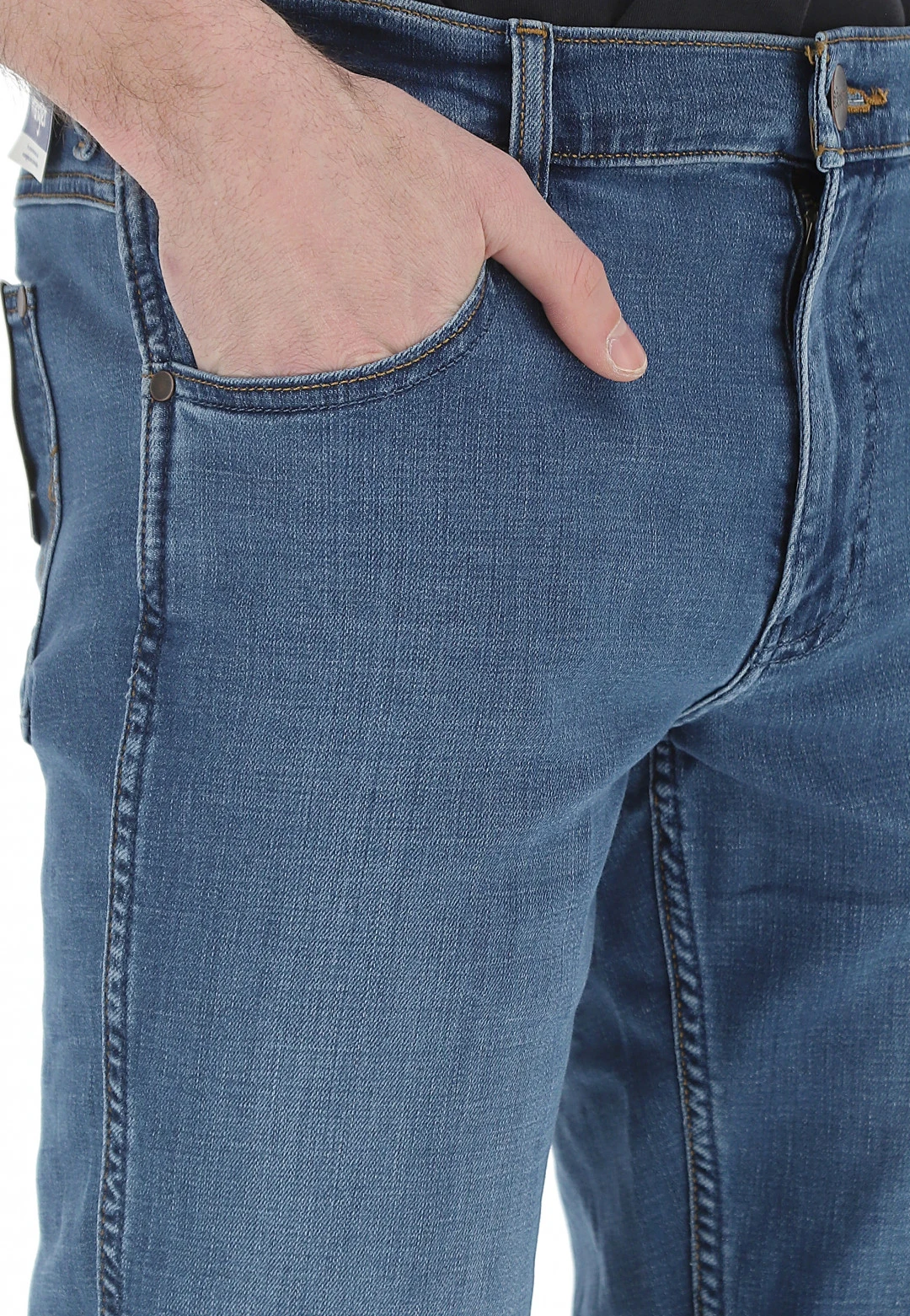 Jeans Wrangler Mod. Greensboro 803 Regular Straight W15q74z59 7 Jeans Wrangler Mod. Greensboro 803 Regular Straight W15q74z59 - immagine 5