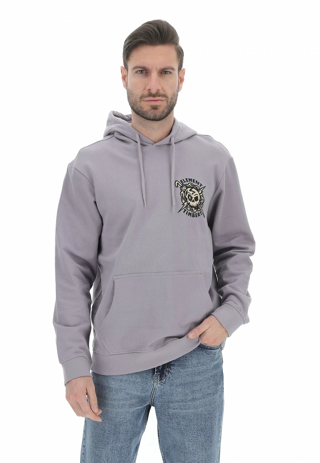 Felpa Element Uomo Con Cappuccio E Stampa Fronte E Retro 3 Felpa Element Uomo Con Cappuccio E Stampa Fronte E Retro