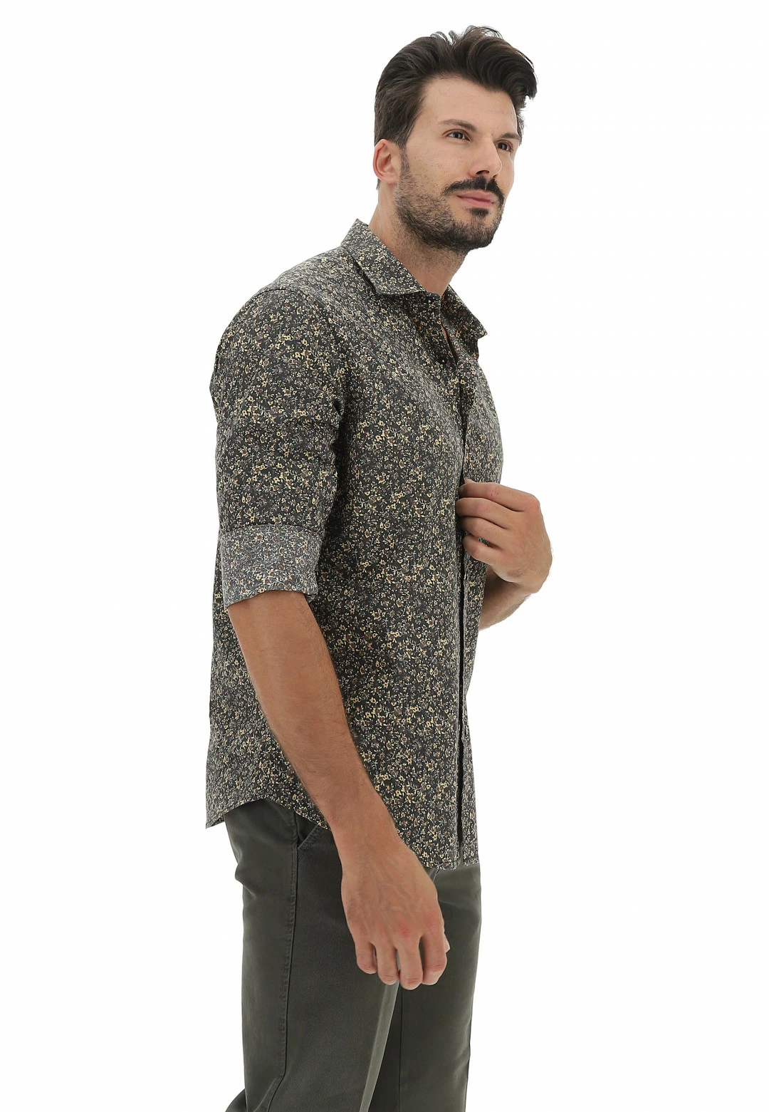 Camicia Strech Eks Con Fanstasia Made In Italy 4 Camicia Strech Eks Con Fanstasia Made In Italy - immagine 2