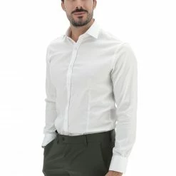 EKS Camicia Armatura èks Fashion In Cotone Elasticizzzato Uomo -Lacoste shop 6e926b17eb5d5d0109e720f9ae258e86