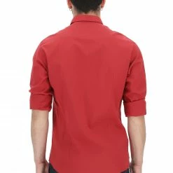 Camicia Stretch Tinta Unita Eks -Lacoste shop 6ecc929617112f75b5b02fe7d212094b