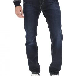 GAS Jeans Jeans Gas Modello Albert Simple Rev Con Micro-strappi