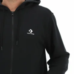 Felpa Garzata Converse 10023871 Con Logo Ricamato -Lacoste shop 700c512772da46417303fe3535aa4d68