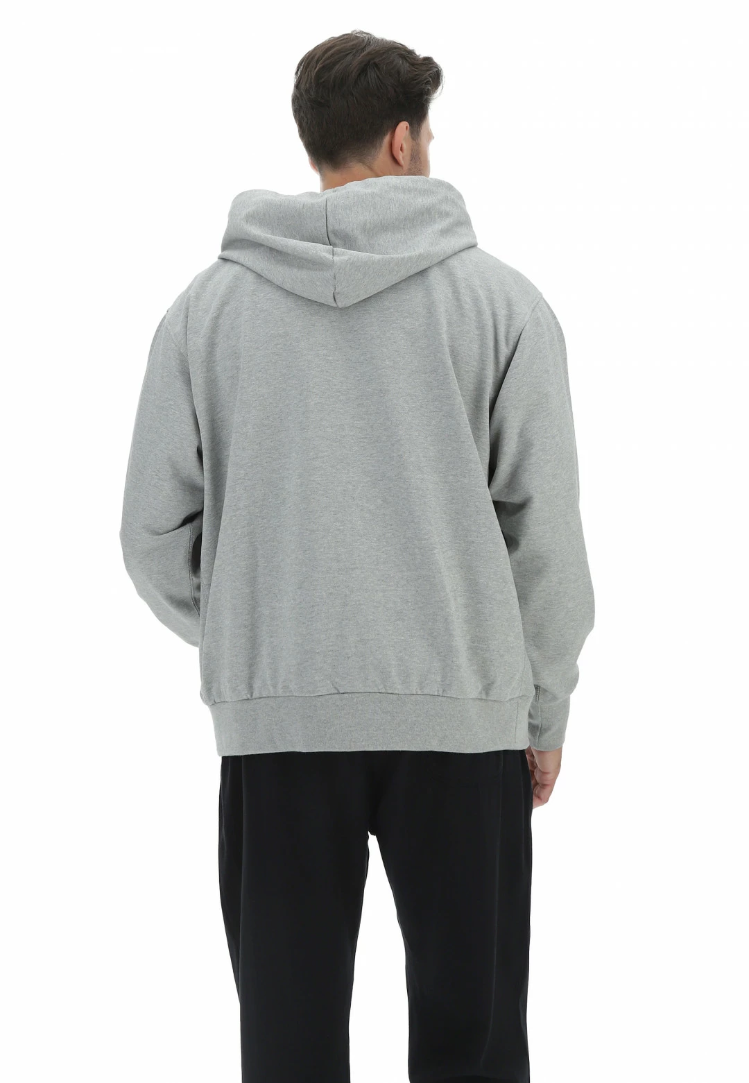 Felpa Con Cappuccio Nike Uomo Con Logo Tasca A Marsupio E Zip Laterale 5 Felpa Con Cappuccio Nike Uomo Con Logo Tasca A Marsupio E Zip Laterale - immagine 3