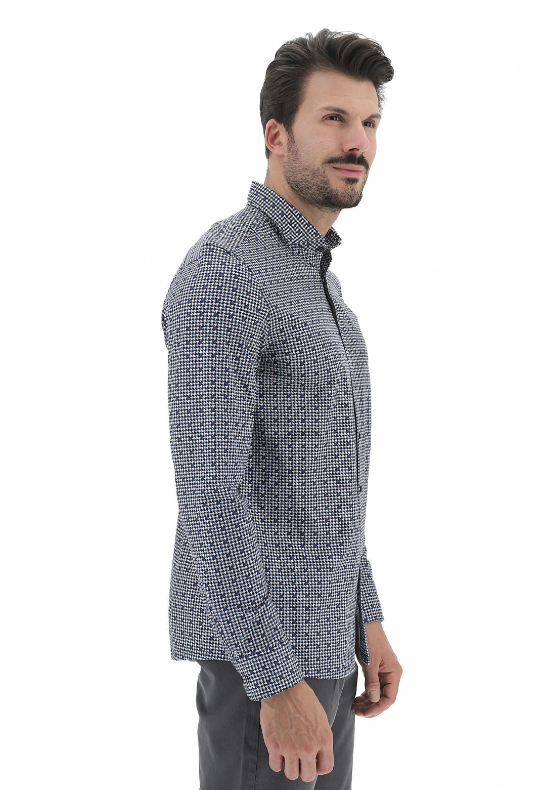 Camicia Uomo Olymp Stretch In Fantasia 4 Camicia Uomo Olymp Stretch In Fantasia - immagine 2