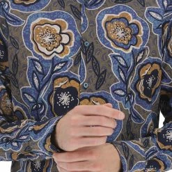 YES.ZEE Camicia Uomo Yes Zee In Cotone Fantasia Floreale -Lacoste shop 7223fd22e19eca964bb1dbdebaf863b8