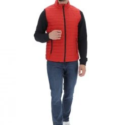 Gilet Imbottito Light Geox Uomo Full Zip -Lacoste shop 729873ccdd44ad355b14119003f91322