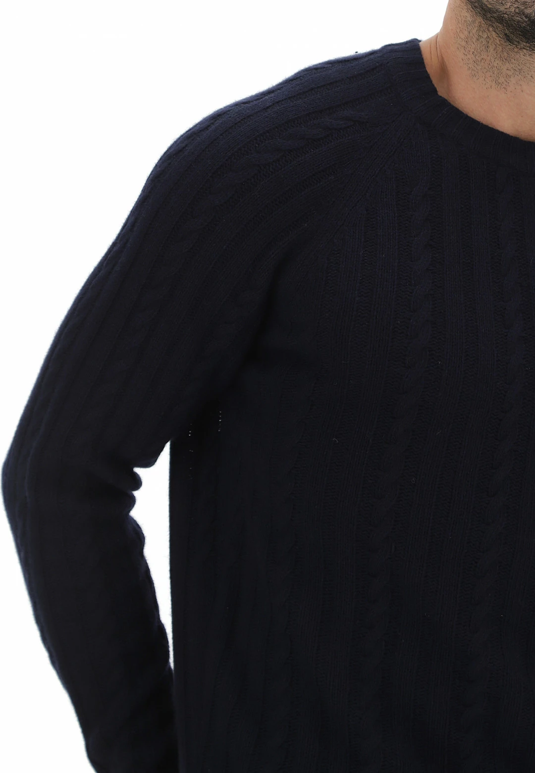 Maglione Girocollo Manuel Ritz Con Lavorazione A Treccia Made In Italy 12 Maglione Girocollo Manuel Ritz Con Lavorazione A Treccia Made In Italy - immagine 10