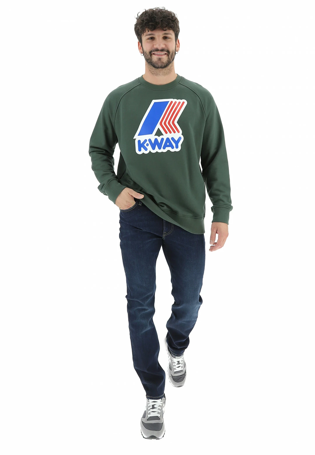 Felpa K-way K1121cw 16 Felpa K-way K1121cw - immagine 14