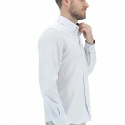 EKS Camicia Fashion èks Uomo Slim Fit Con Microfantasia All Over 8 EKS Camicia Fashion èks Uomo Slim Fit Con Microfantasia All Over -Lacoste shop 73f7c9a83b590ca66e93bf9421cf7feb