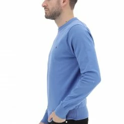 Maglioncino Tommy Hilfiger Uomo Basic Con Logo Ricamato -Lacoste shop 7482d94110ddef597d427b7bc10c070e