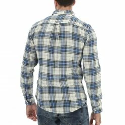 Camicia In Flanella Blend A Fanatsia Check Con Bottoni E Taschino Sul Petto -Lacoste shop 74c16a2cd203c7599cd38d5c7a8990cc