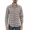 Camicia Manica Lunga Fantasia All Over Brango Uomo