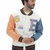 Bomber Age College Tricolor In Cotone Made In Italy Con Bottoni -Lacoste shop 75c421269e99ab69d48d546279d90ec2